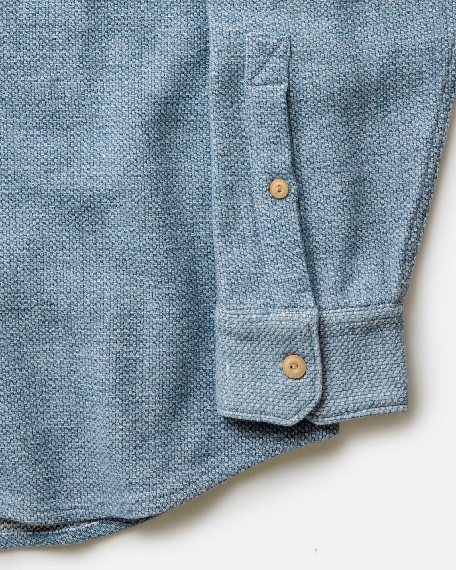 The Division Shirt in Washed Indigo