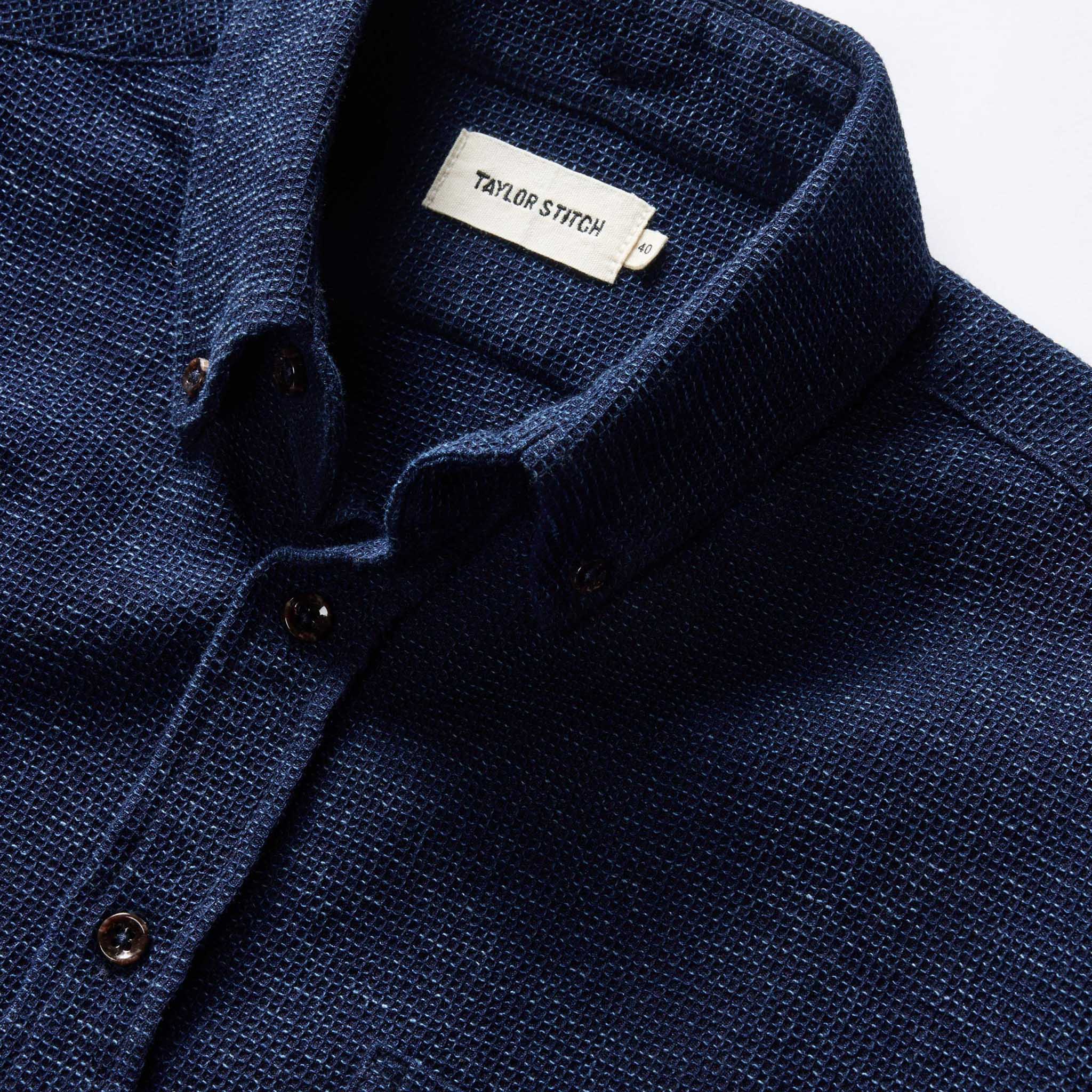 The Jack in Rinsed Indigo Waffle